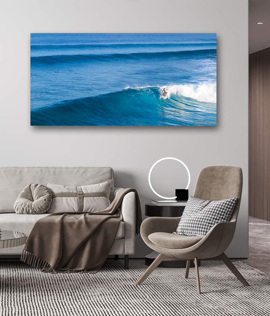 Print Aluminium to buy - Maldives with green waves print aluminium buy maldives green waves