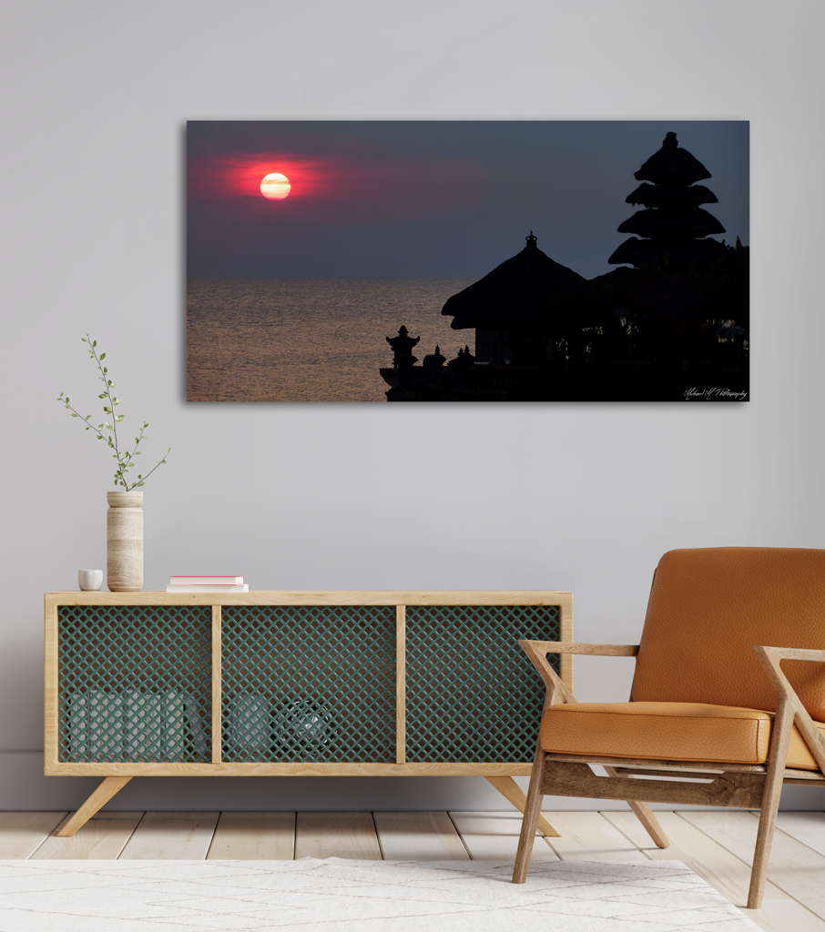 Print Canva to buy - Indonesia in Tanah Lot print canva buy indonesia tanah lot