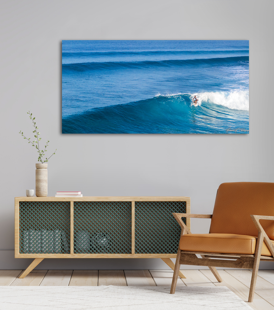 Print Canva to buy - Maldives with green waves print canva buy maldives green waves