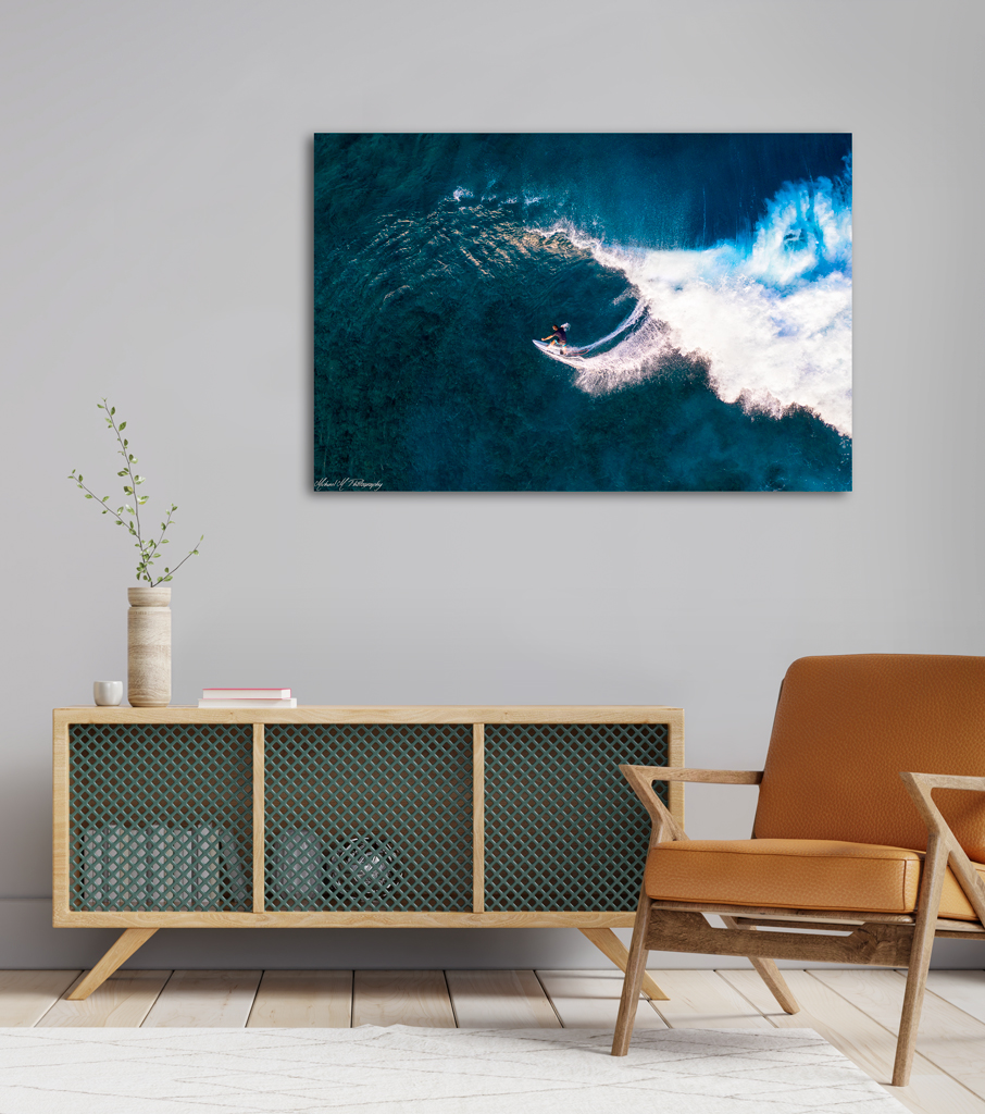 Print Canva to buy - Maldives in a wave print canva buy maldives wave