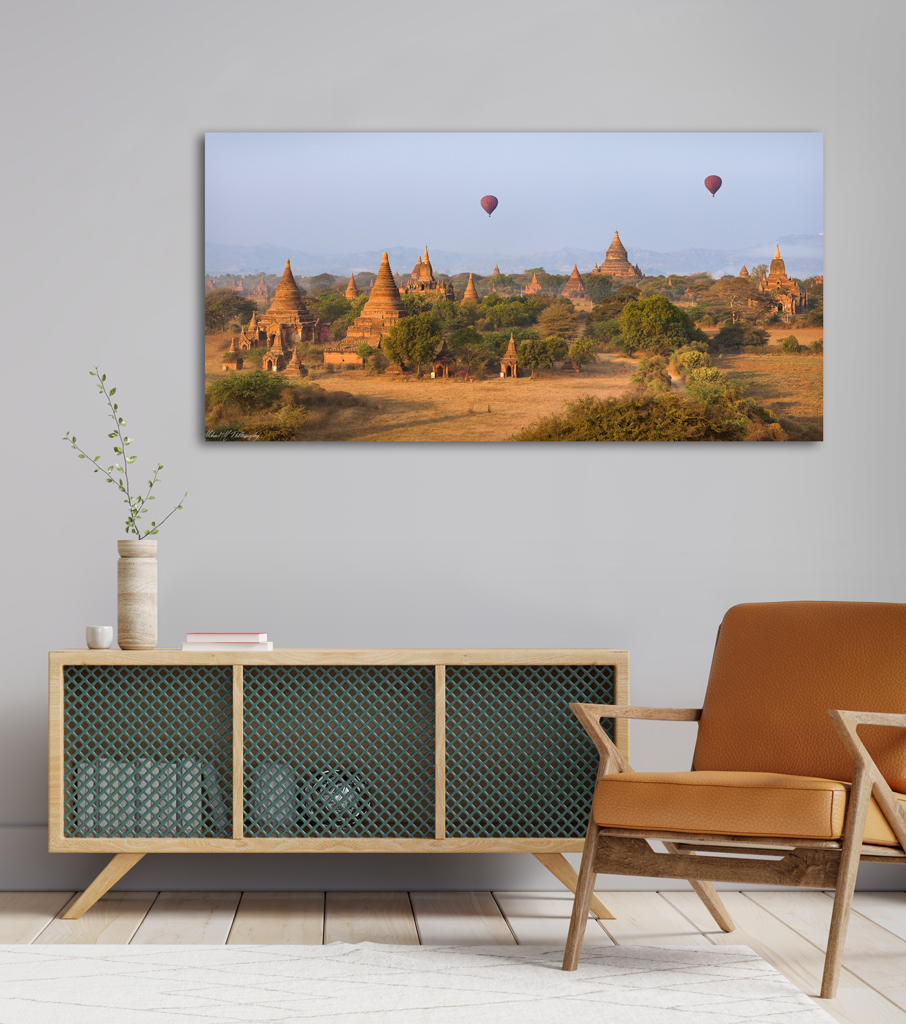 Print Canva to buy - Myanmar with balloons print canva buy myanmar balloons