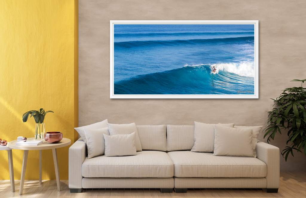 Print Poster to buy - Maldives with green waves print poster buy maldives green waves