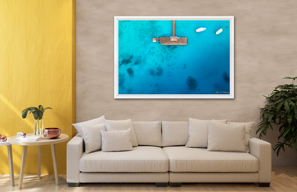Print Poster to buy - Maldives with sharks print poster buy maldives sharks